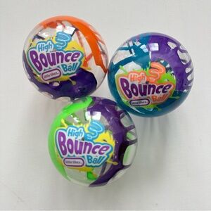 Little Tikes High Bounce Ball Set - Purple, Green, and Blue